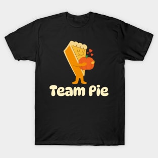 Team Pie Pumpkin Pie Thanksgiving Halloween T-Shirt